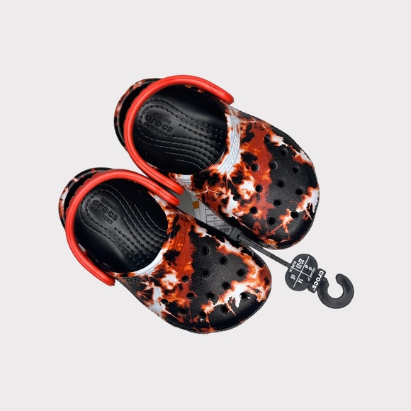 Crocs Flame Tie Dye Clogs - Picture 5 of 8